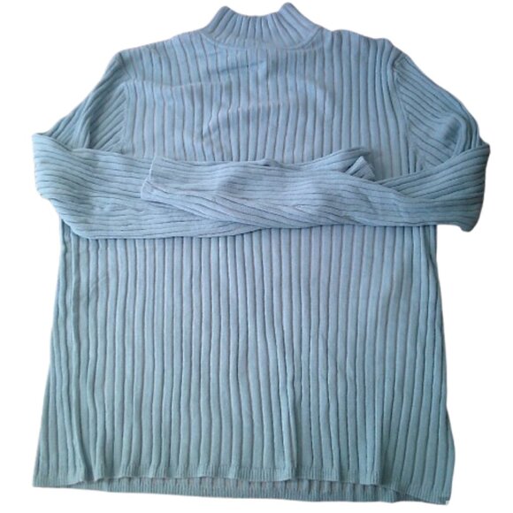 Silk High Neck Turtleneck Sweater Size XL New w/tags - Picture 3 of 8